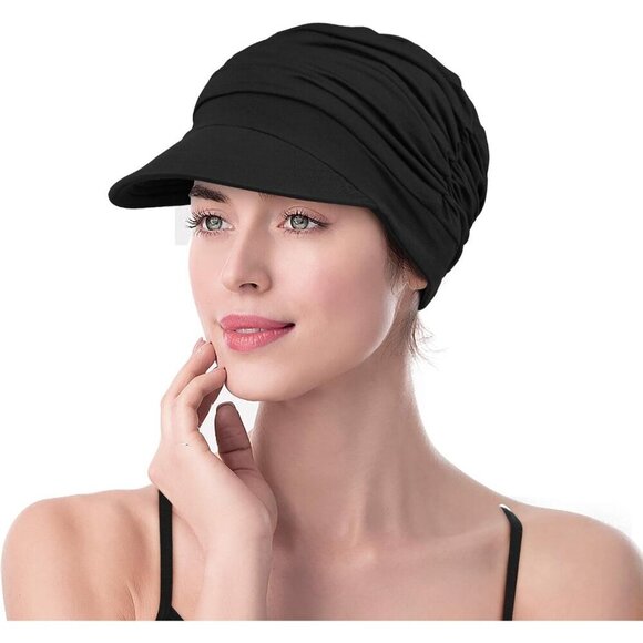 Soft Bamboo Chemo Cap Womens Headwear Full Coverage Comfortable main image 6